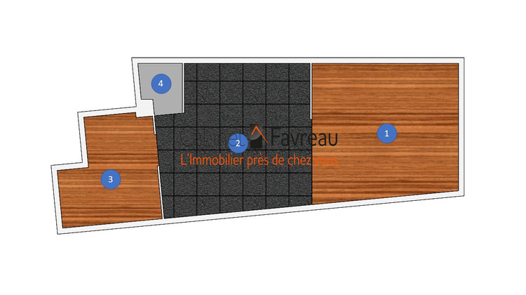 Ma-Cabane - Vente Local commercial PARIS 19, 38 m²