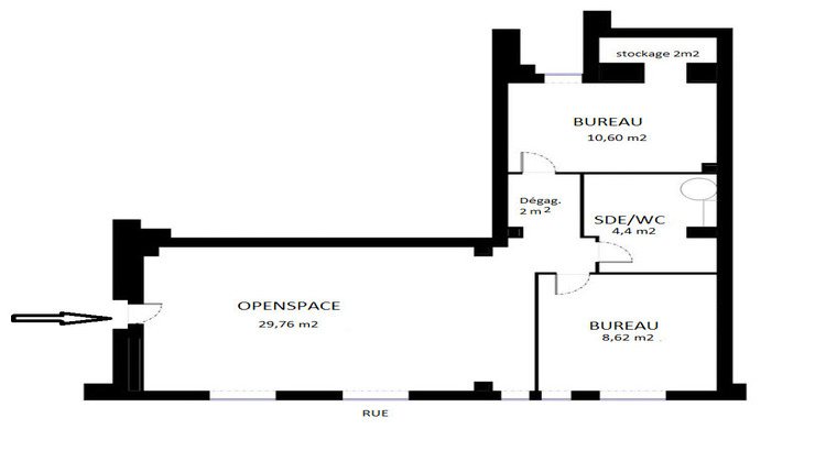 Ma-Cabane - Vente Local commercial PARIS 7, 60 m²