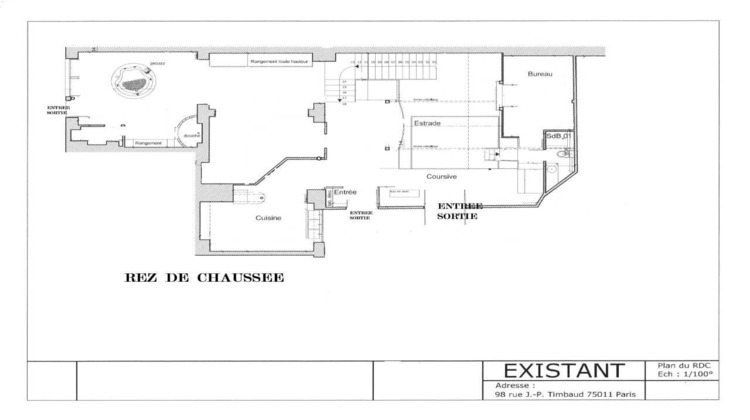 Ma-Cabane - Vente Local commercial Paris, 255 m²