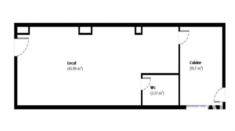 Ma-Cabane - Vente Local commercial Paris, 60 m²