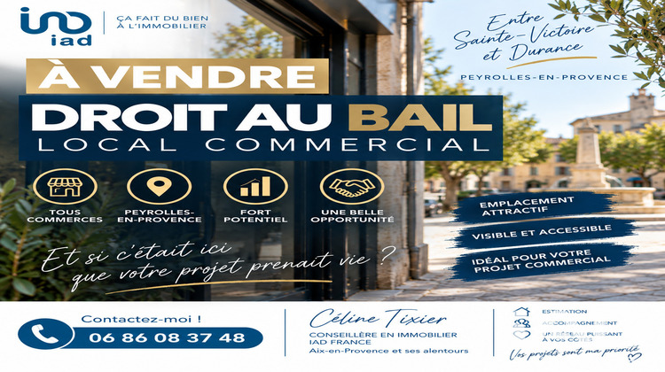 Ma-Cabane - Vente Local commercial Peyrolles-en-Provence, 80 m²
