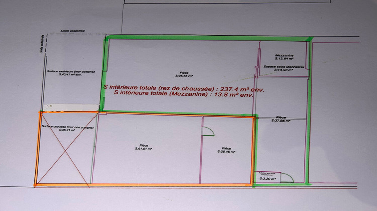 Ma-Cabane - Vente Local commercial PONTARLIER, 160 m²
