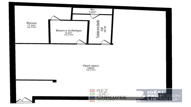 Ma-Cabane - Vente Local commercial PUTEAUX, 145 m²