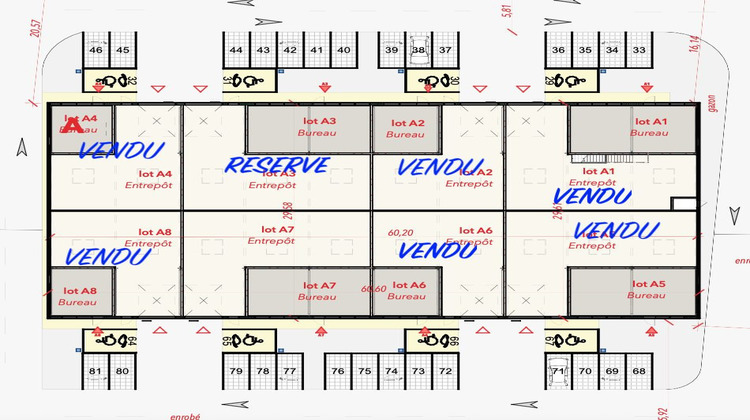 Ma-Cabane - Vente Local commercial Quesnoy-sur-Deûle, 341 m²