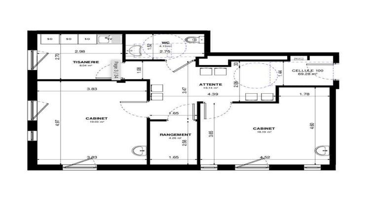 Ma-Cabane - Vente Local commercial QUETIGNY, 76 m²