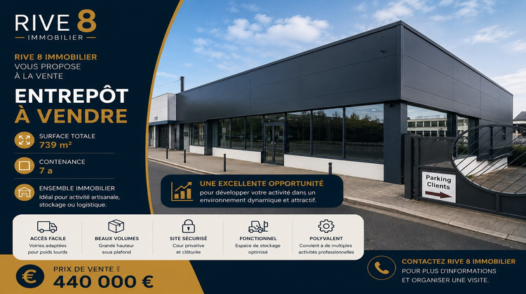 Ma-Cabane - Vente Local commercial QUIMPER, 739 m²