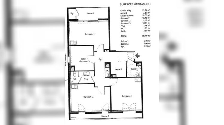 Ma-Cabane - Vente Local commercial RENNES, 91 m²