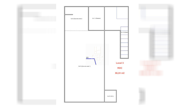 Ma-Cabane - Vente Local commercial Rennes, 92 m²