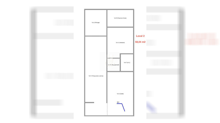 Ma-Cabane - Vente Local commercial Rennes, 58 m²