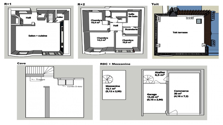 Ma-Cabane - Vente Local commercial Saint-Étienne, 165 m²