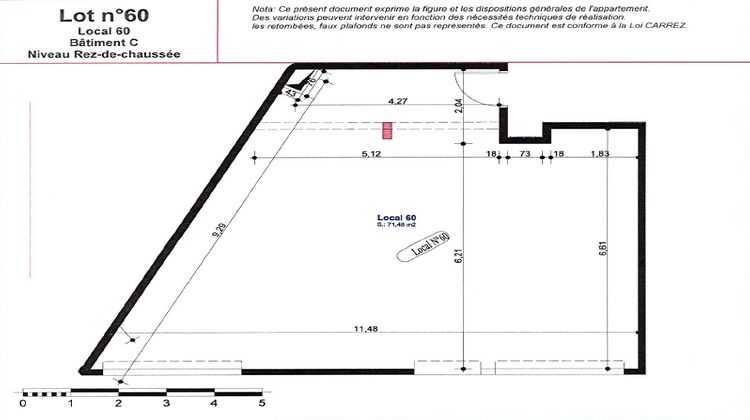 Ma-Cabane - Vente Local commercial Saint-André, 71 m²