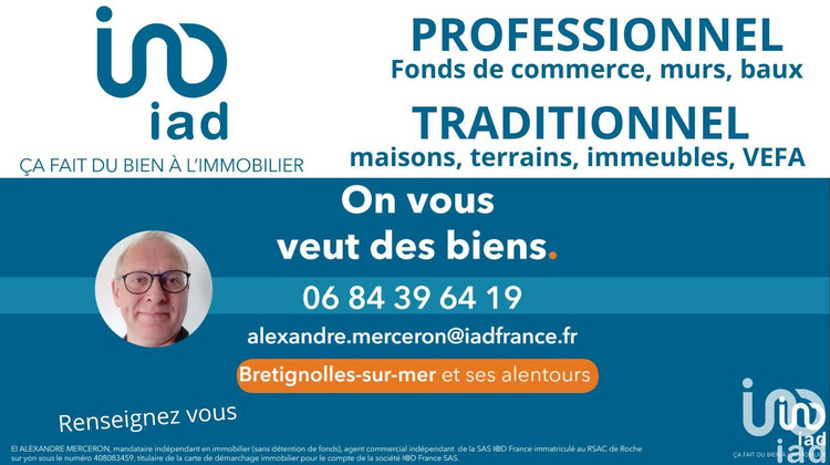 Ma-Cabane - Vente Local commercial Saint-Gilles-Croix-de-Vie, 271 m²