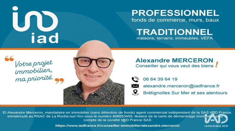 Ma-Cabane - Vente Local commercial Saint-Gilles-Croix-de-Vie, 60 m²