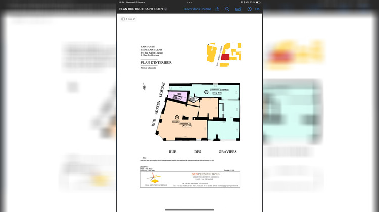 Ma-Cabane - Vente Local commercial Saint-Ouen, 101 m²