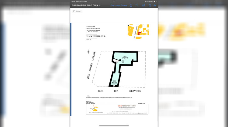 Ma-Cabane - Vente Local commercial Saint-Ouen, 101 m²