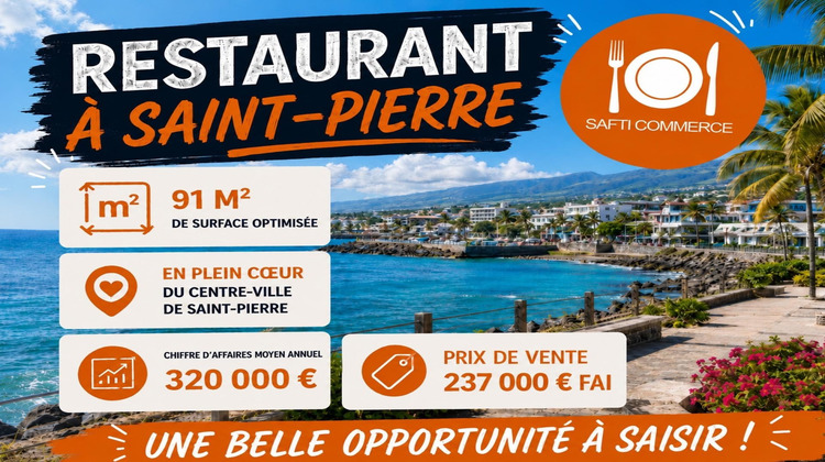Ma-Cabane - Vente Local commercial Saint-Pierre, 91 m²