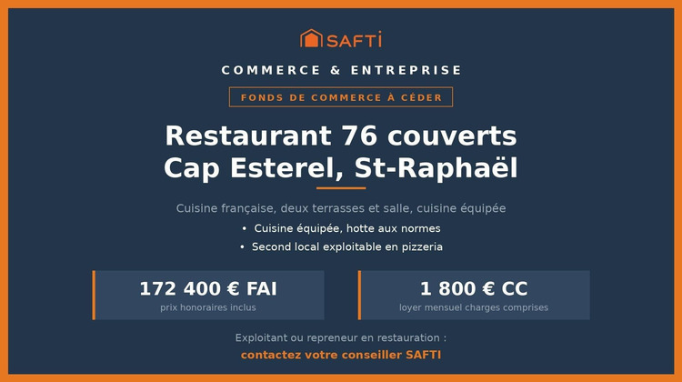 Ma-Cabane - Vente Local commercial Saint-Raphael, 90 m²