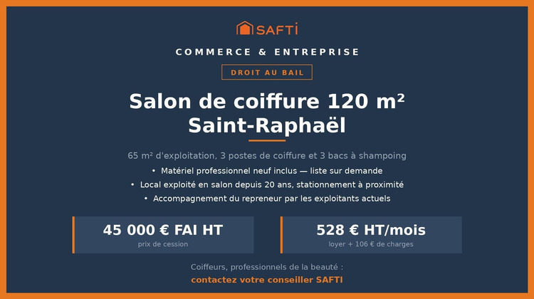 Ma-Cabane - Vente Local commercial Saint-Raphael, 120 m²