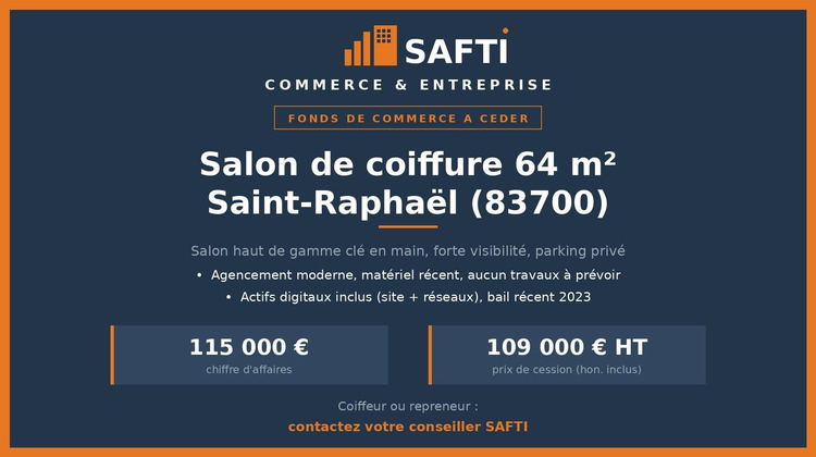 Ma-Cabane - Vente Local commercial Saint-Raphael, 64 m²
