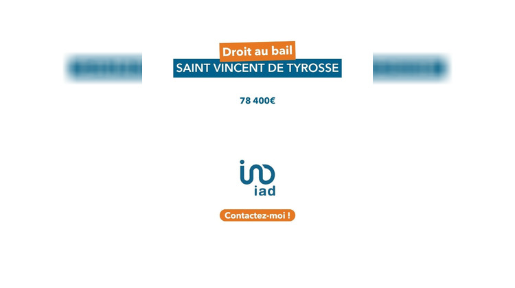 Ma-Cabane - Vente Local commercial Saint-Vincent-de-Tyrosse, 100 m²