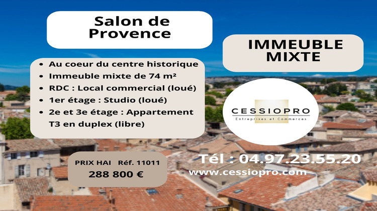 Ma-Cabane - Vente Local commercial Salon-de-Provence, 74 m²