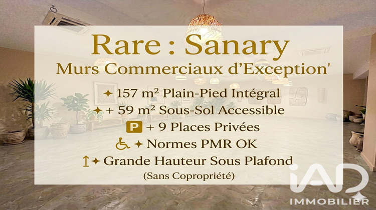 Ma-Cabane - Vente Local commercial Sanary-sur-Mer, 157 m²