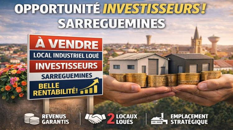 Ma-Cabane - Vente Local commercial SARREGUEMINES, 2835 m²