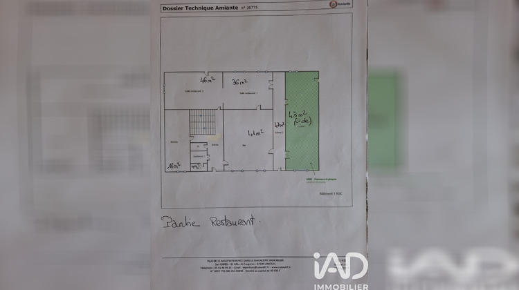 Ma-Cabane - Vente Local commercial Sauviat-sur-Vige, 910 m²