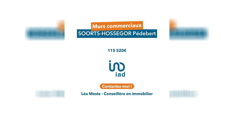 Ma-Cabane - Vente Local commercial Soorts-Hossegor, 45 m²