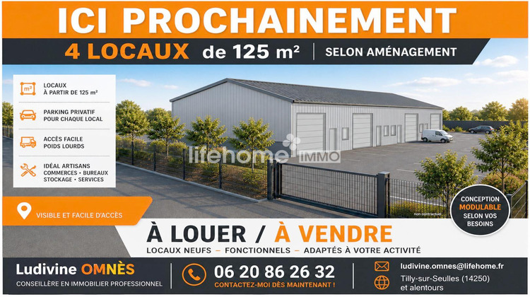 Ma-Cabane - Vente Local commercial Tilly-sur-Seulles, 125 m²