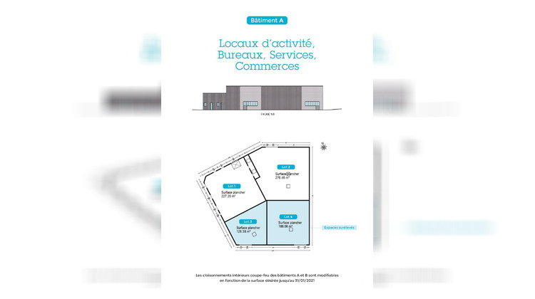 Ma-Cabane - Vente Local commercial Tonnay-Charente, 186 m²