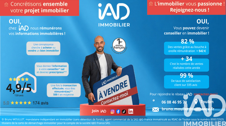 Ma-Cabane - Vente Local commercial Toulon, 26 m²