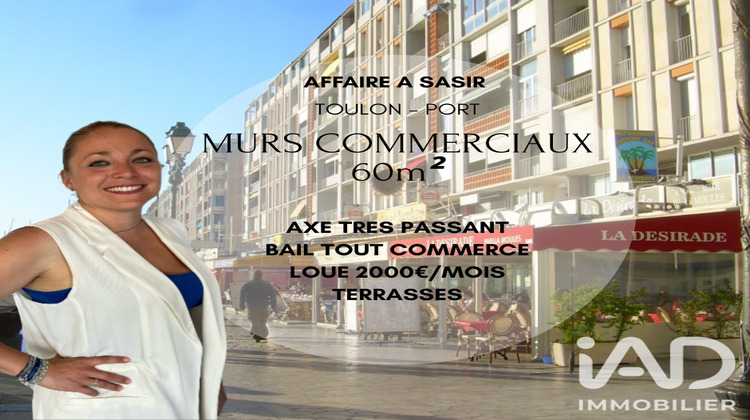 Ma-Cabane - Vente Local commercial Toulon, 60 m²