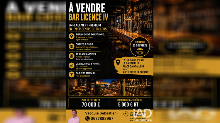 Ma-Cabane - Vente Local commercial Toulouse, 70 m²