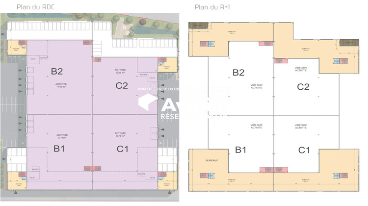 Ma-Cabane - Vente Local commercial Tremblay-en-France, 2788 m²