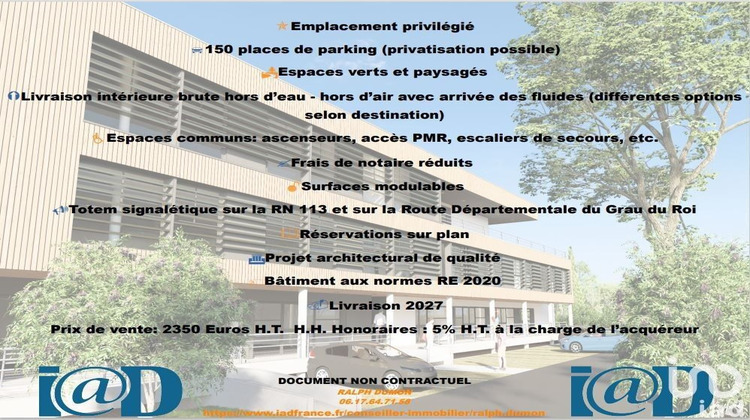 Ma-Cabane - Vente Local commercial Vergèze, 182 m²