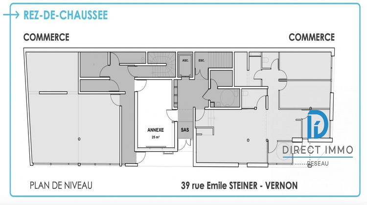 Ma-Cabane - Vente Local commercial Vernon, 80 m²