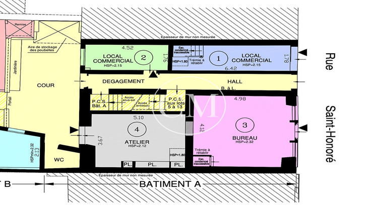 Ma-Cabane - Vente Local commercial VERSAILLES, 17 m²