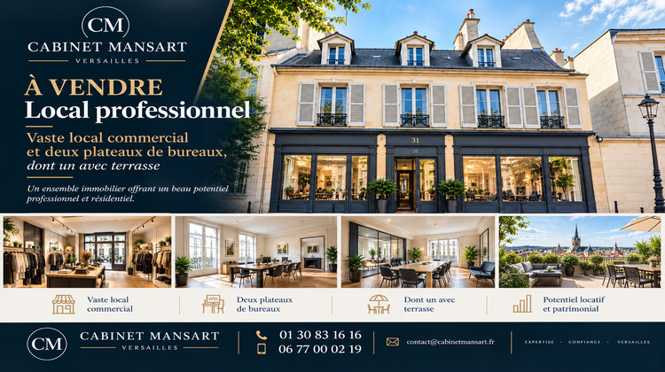 Ma-Cabane - Vente Local commercial VERSAILLES, 501 m²