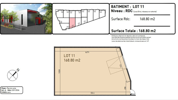 Ma-Cabane - Vente Local commercial Vic-la-Gardiole, 168 m²