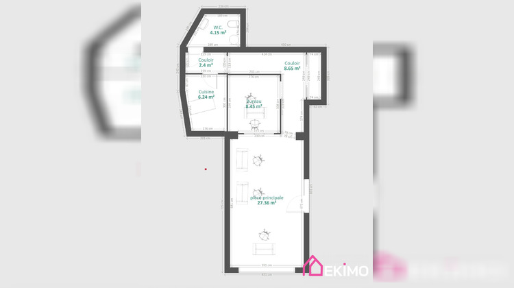 Ma-Cabane - Vente Local commercial Wambrechies, 58 m²