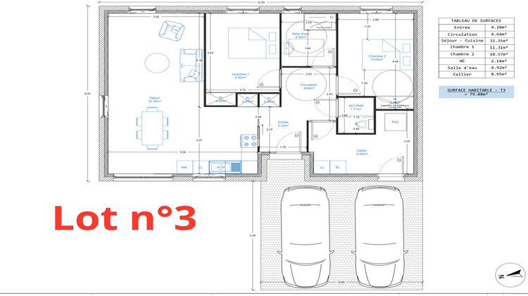 Ma-Cabane - Vente Maison AGNEAUX, 79 m²