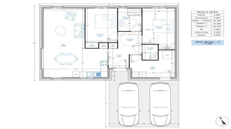 Ma-Cabane - Vente Maison AGNEAUX, 79 m²