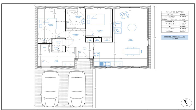 Ma-Cabane - Vente Maison AGNEAUX, 79 m²
