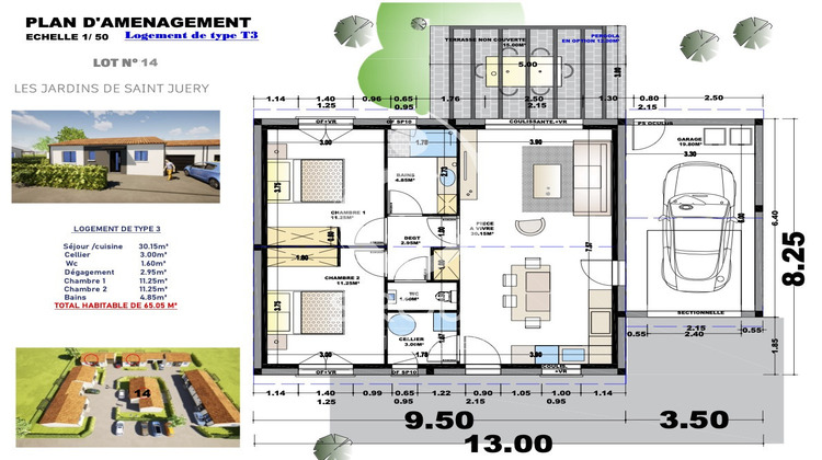 Ma-Cabane - Vente Maison Albi, 65 m²