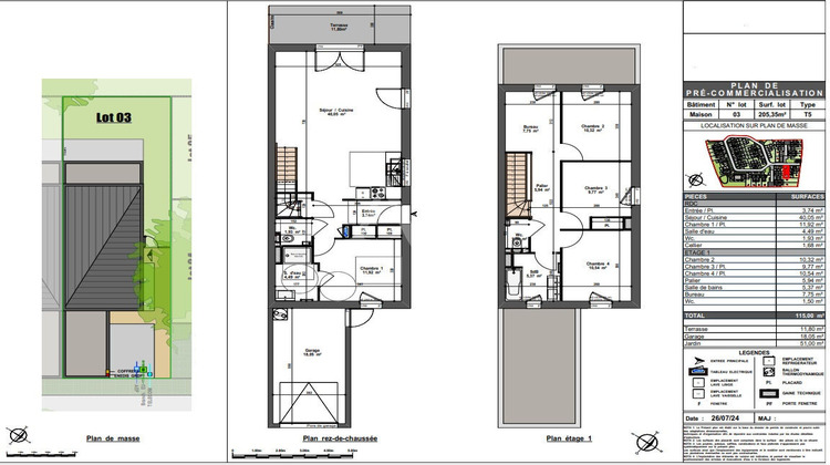 Ma-Cabane - Vente Maison ANGERS, 115 m²