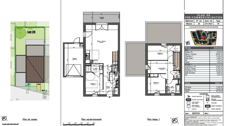 Ma-Cabane - Vente Maison ANGERS, 105 m²