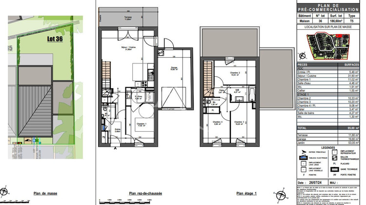 Ma-Cabane - Vente Maison ANGERS, 95 m²