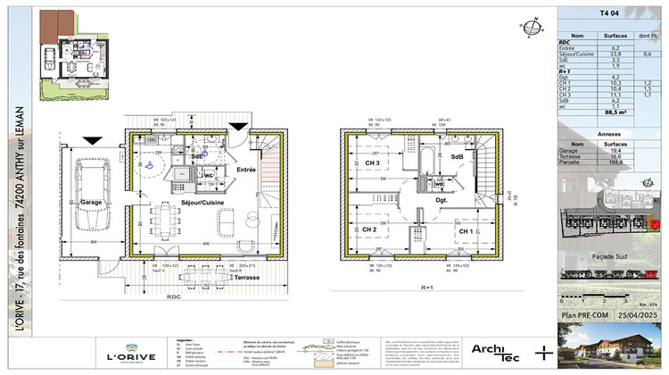 Ma-Cabane - Vente Maison ANTHY-SUR-LEMAN, 88 m²