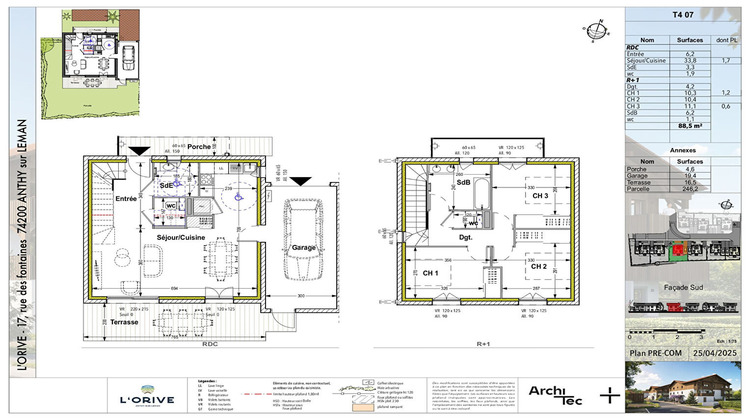 Ma-Cabane - Vente Maison ANTHY-SUR-LEMAN, 88 m²